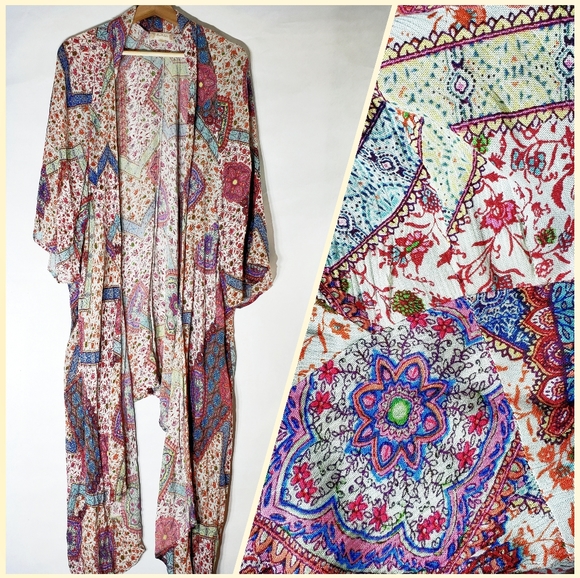 Altar'd State Sweaters - Altar'd State High Low Kimono Boho Size Large